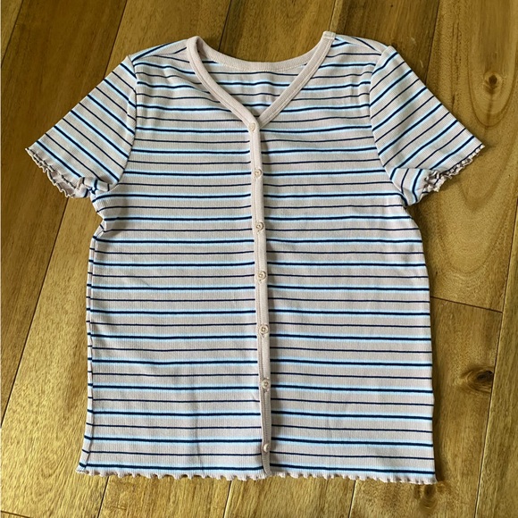 Button Up Short Sleeve Cardigan - Picture 1 of 3